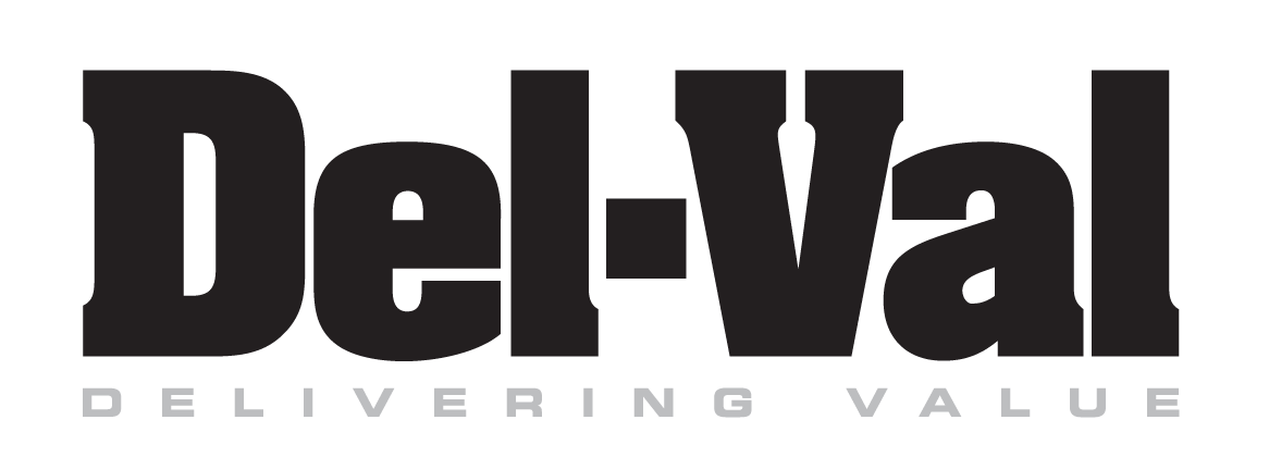 Del-Val Logo ABC Supply Co Distributor Logo